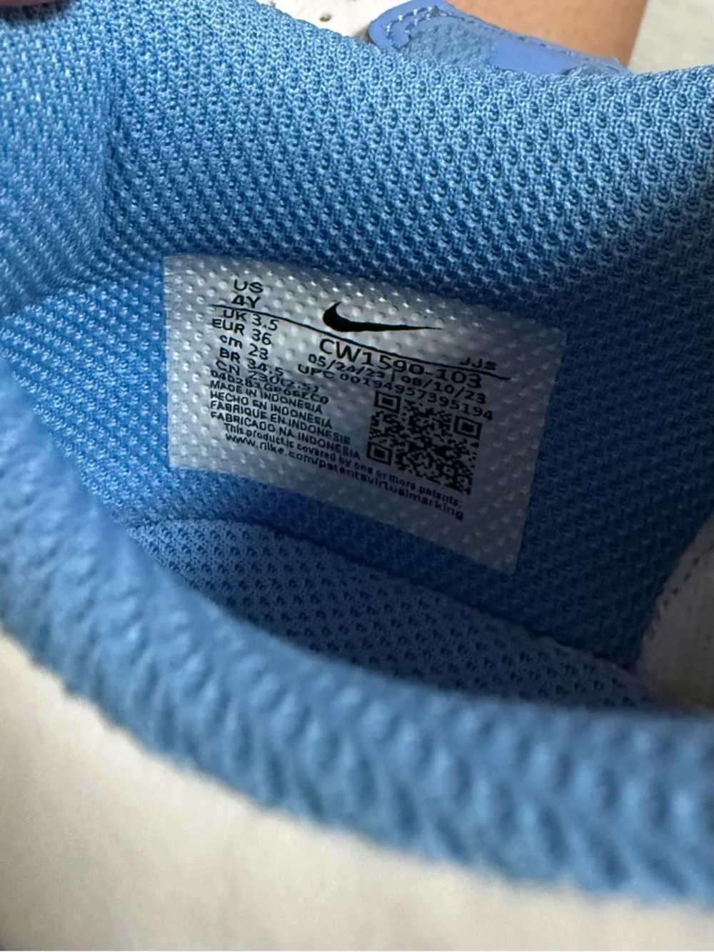 Nike DUNK LOW GS 'UNIVERSITY BLUE'